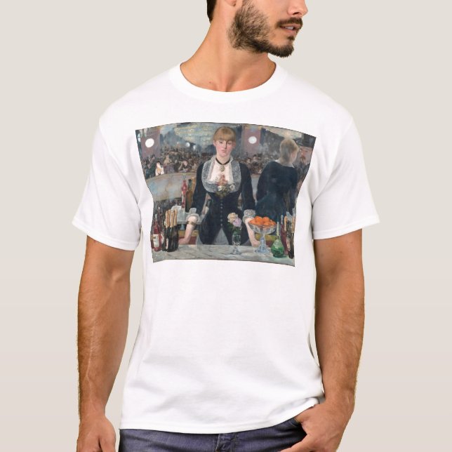 Camiseta Edouard Manet é um Bar no Folies-Bergère (Frente)