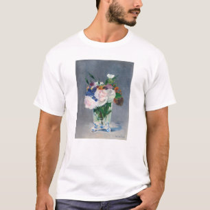 Camiseta Edouard Manet - Flores em um Vaso de Cristal