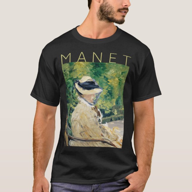Camiseta Édouard Manet Madame Manet em Bellevue para Artist (Frente)