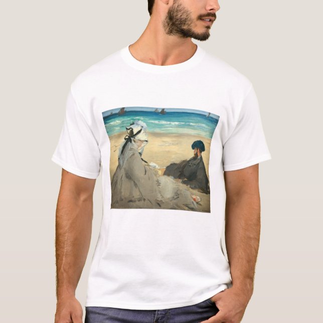 Camiseta Edouard Manet - Na Praia (Frente)