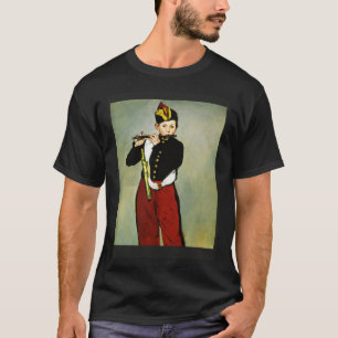 Camiseta Edouard Manet  O Flautista 2  para Artistas