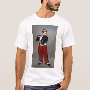 Camiseta Edouard Manet - O Friso / Jovem Flautista