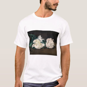 Camiseta Edouard Manet - Ramo de Peônias Brancas, Tesoura d