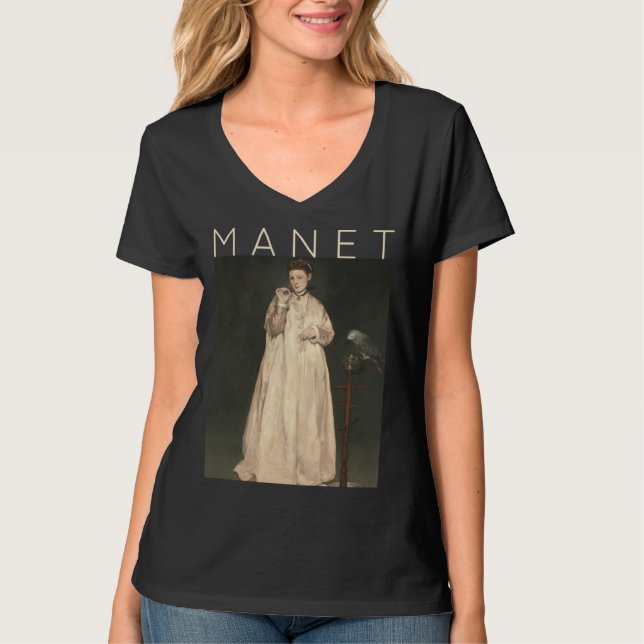 Camiseta Édouard Manet Young Lady in 1866 for Artists (Frente)