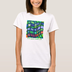 Camiseta edredão da loja da foto…., o verde do evoluc