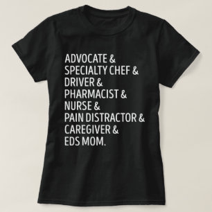 Camiseta EDS Mãe Camisa, Doença Crônica Mãe, Doença Rara