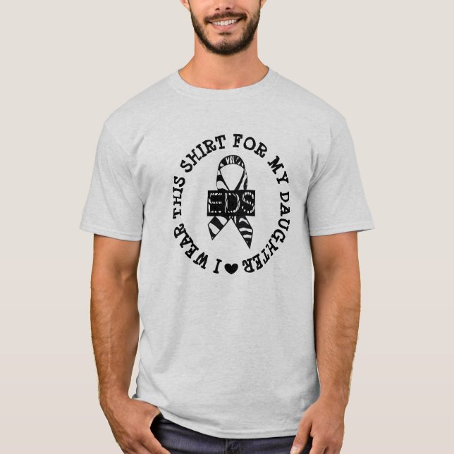 Camiseta EDS Mãe Ehlers-Danlos Sindroma Sensibilização Cami (Frente)