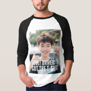Camiseta Educação de Motoristas Adultos