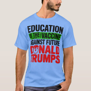 Camiseta Educação é a vacina - Presente Feminista