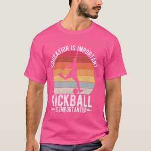 Camiseta EDUCAÇÃO É IMPORTANTE KICKBALL É IMPORTANTE Spo