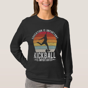 Camiseta EDUCAÇÃO É IMPORTANTE KICKBALL É IMPORTANTE Spo