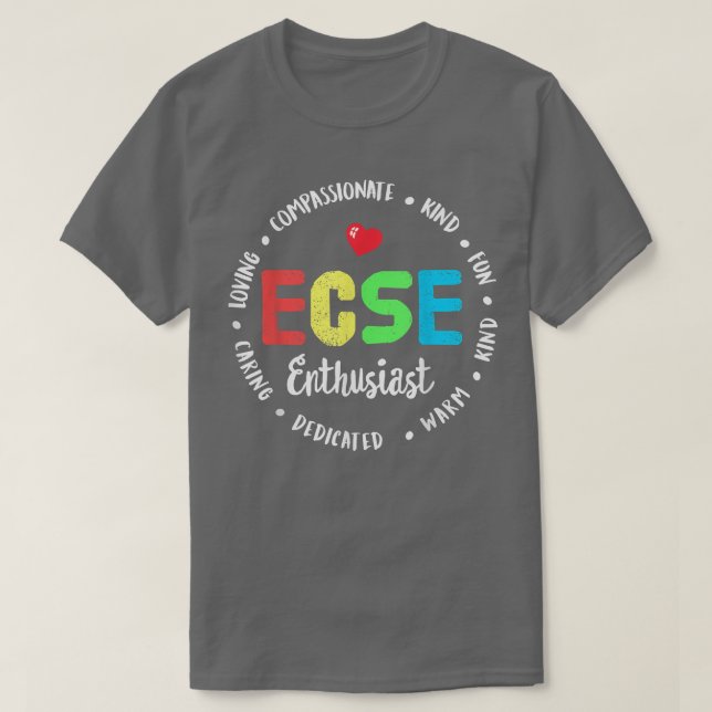 Camiseta Educação Especial na Primeira Infância (Frente do Design)