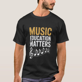 Camiseta Educação Musical Importa, Professor de Música Inst