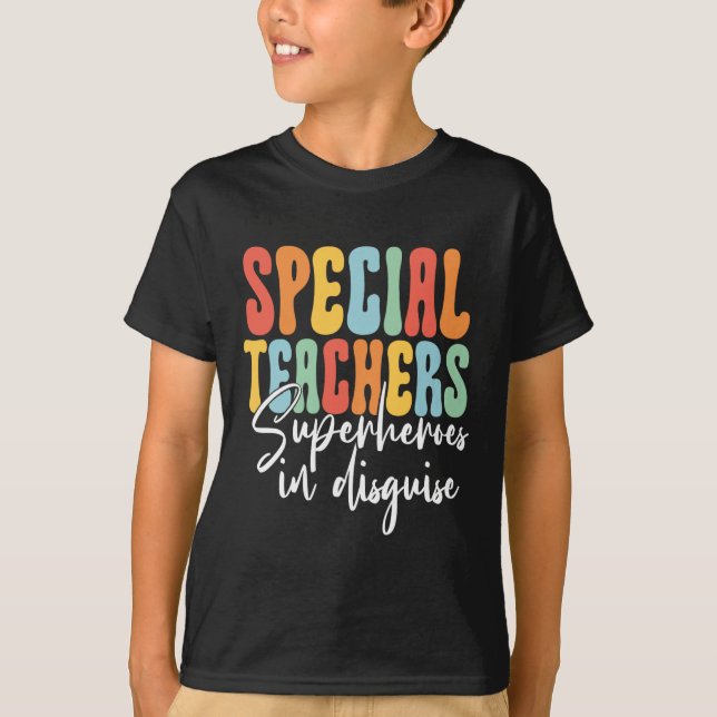 Camiseta Educador Comportamental de Professor de Educação E (Frente)