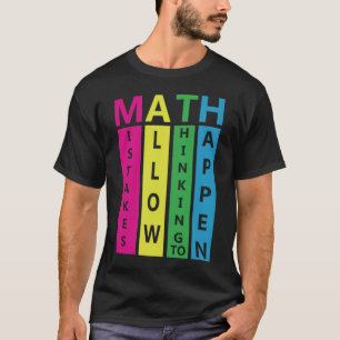 Camiseta Educador de Cotação de Matemática