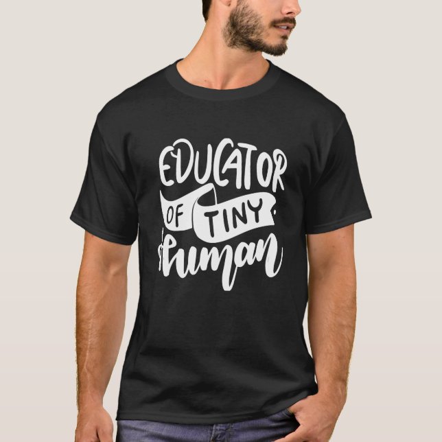 Camiseta Educador De Pequeno Humano (Frente)