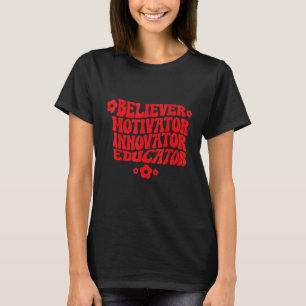 Camiseta Educador Inovador do Motivador Acreditante