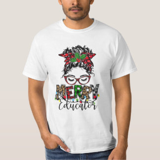 Camiseta Educador Natal para Educador