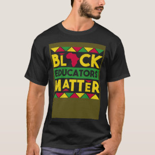Camiseta Educadores Negros Importam Mês da História African