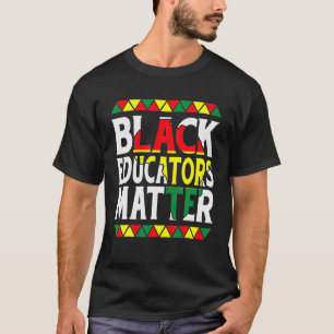 Camiseta Educadores Pretos Importam História Negra do Prof
