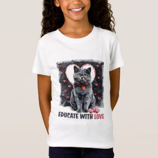 Camiseta educar com amor