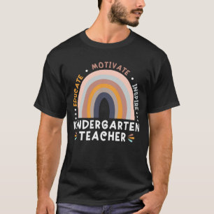 Camiseta Educar Motivação Inspirar Chuva de Professores do