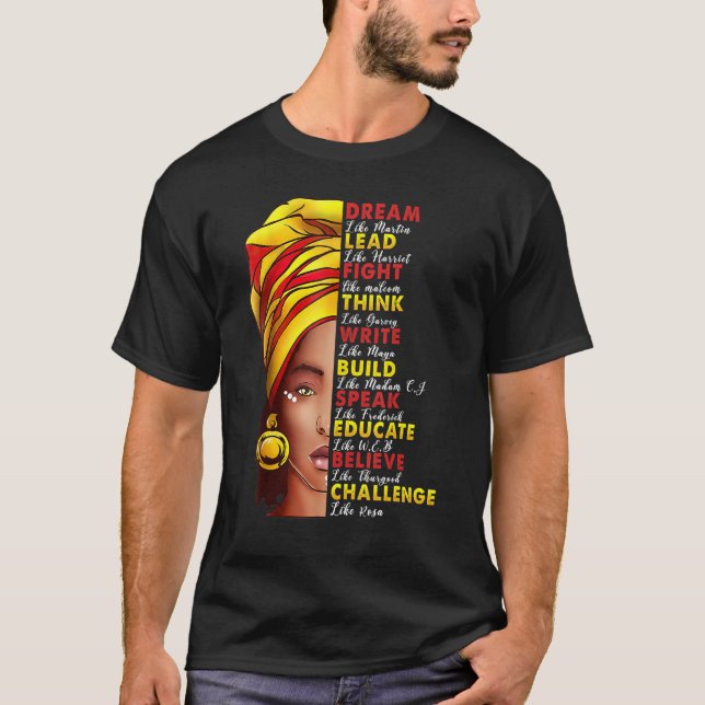 Camiseta Educar Palavras Construir Escrever Pense Em Homens (Frente)