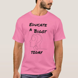 Camiseta Educar um grande slogan avaliado hoje