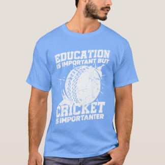 Camiseta Education Is Important But Batandball Sports famil