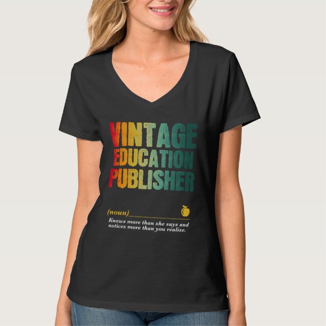 Camiseta Education Publisher Appreciation Week Back to Scho (Frente)