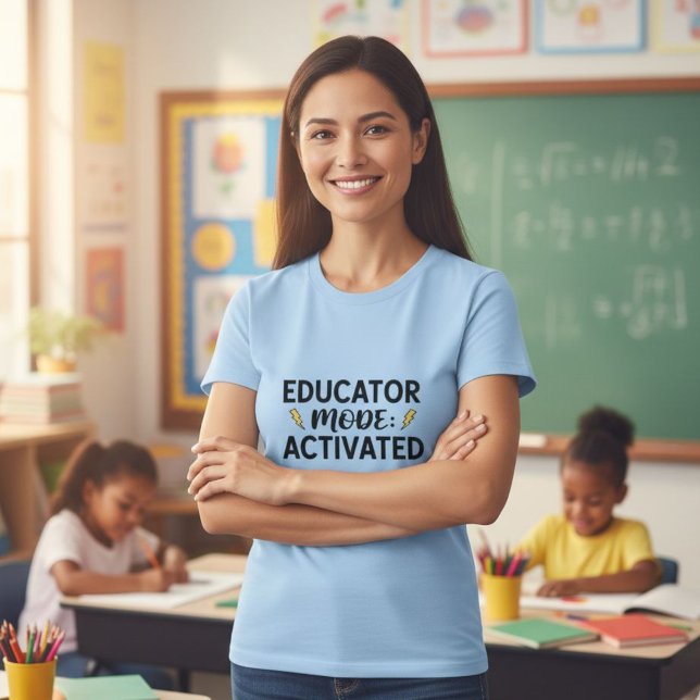 Camiseta Educator Mode Activated Shirt  (Criador carregado)