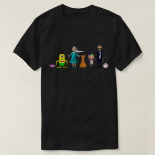 Camiseta EdukayFUN (Com Johnny, Papa, Ulsa e mais)