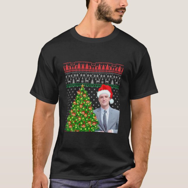 Camiseta Edulcorador de Natal Feio - Josh Hutcherson Essent (Frente)