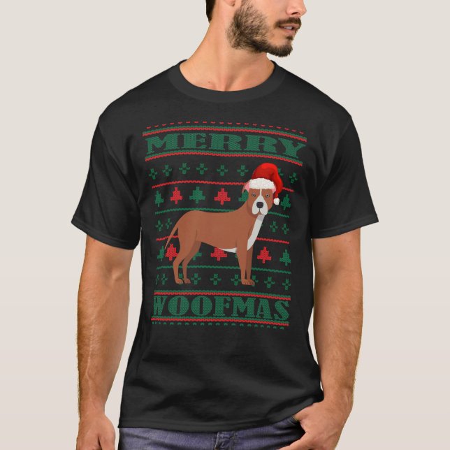 Camiseta Edulcorante de Natal Puro de Pitbully (Frente)