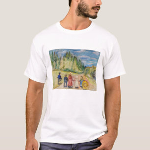 Camiseta Edvard Munch - A Floresta de Fairytale