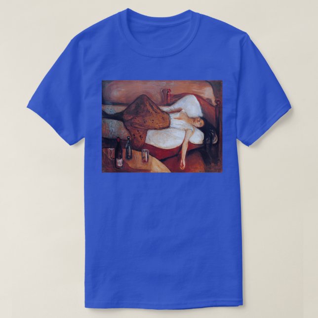 Camiseta Edvard Munch O Dia Após 1895 (Frente do Design)