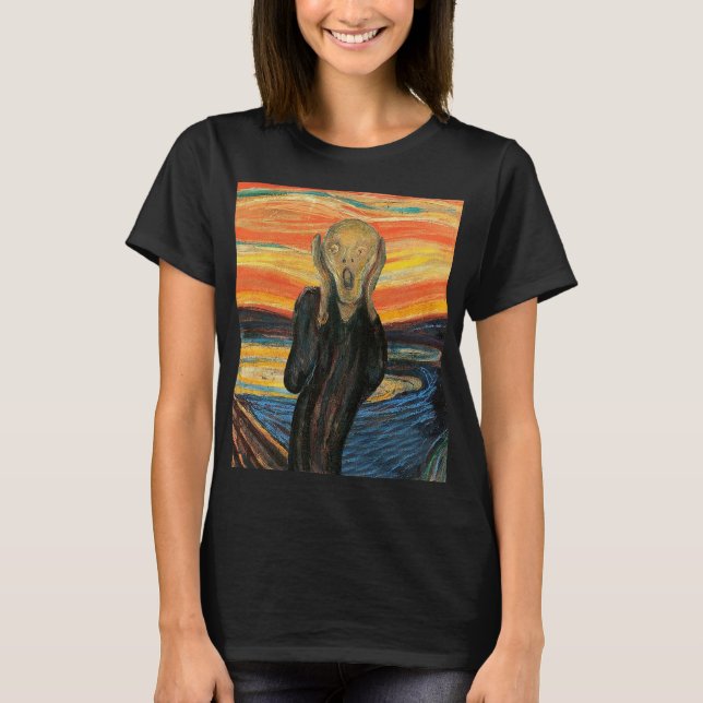 Camiseta Edvard Munch, O Gritar (Frente)