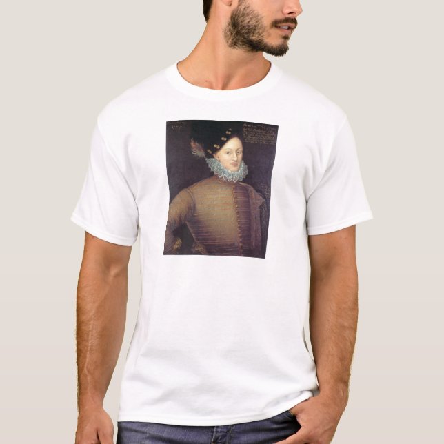 Camiseta Edward de Vere, 17o conde de Oxford (Frente)