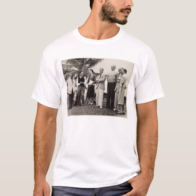 Camiseta Edward, duque de Windsor (1894-1972) e de Wallis, (Frente)