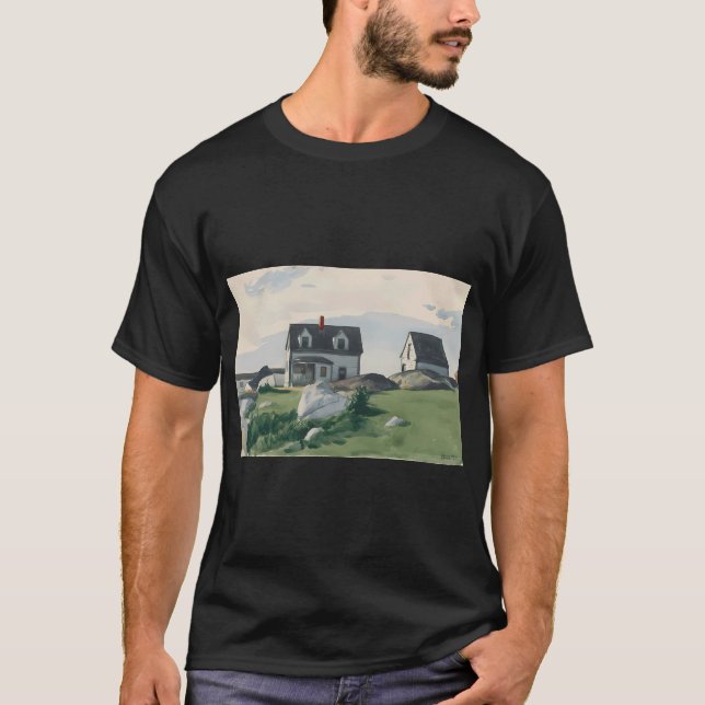 Camiseta Edward Hopper das ruas (Frente)