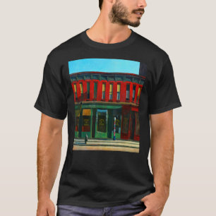 Camiseta Edward Hopper Early Sunday Morning 1930 Classic T-