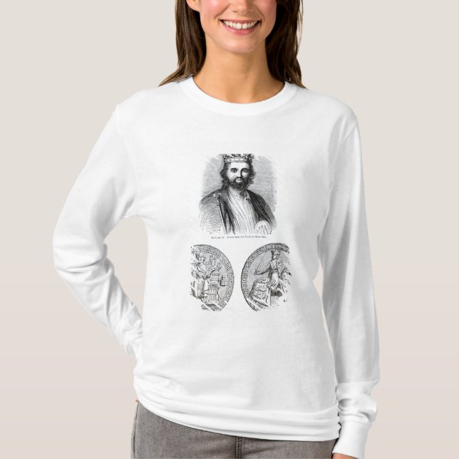 Camiseta Edward II seleccionado do túmulo (Frente)