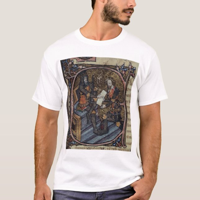Camiseta Edward III e o príncipe preto (Frente)