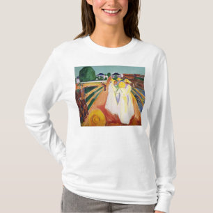 Camiseta Edward Munch a pintura da arte