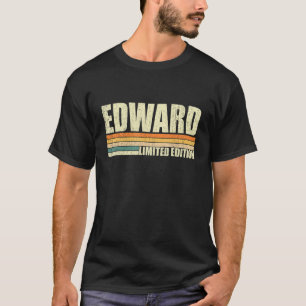 Camiseta Edward Name Personalizado Funny Retro Vintage Birt