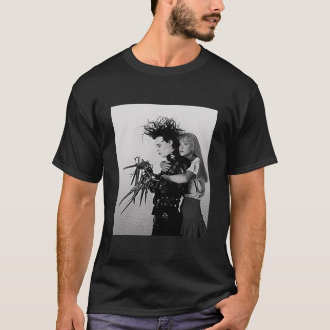 Camiseta Edward Scissorhand Kim Classic (Frente)