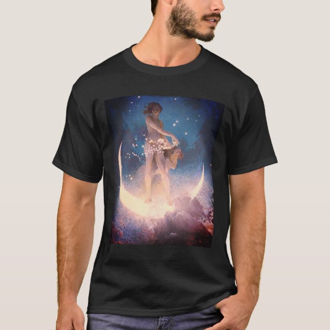Camiseta Edwin Blashfield Stars Disparando Arte Nouveau (Frente)