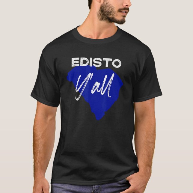 Camiseta Ee Carolina do Sul Yall Sc Palmetto State Road (Frente)