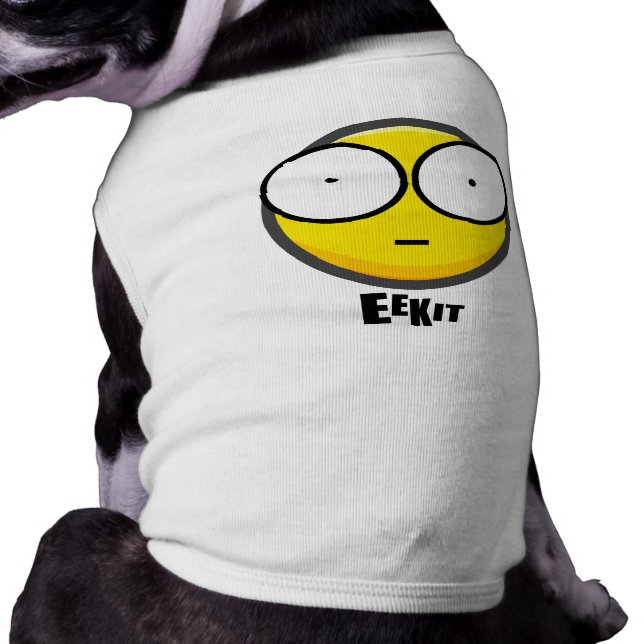 Camiseta EEKit "Original" (Camisa de Pet Branca) (Verso)