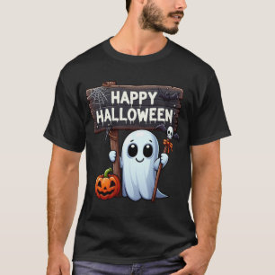 Camiseta Eerie Echoes: Um Conto de Halloween   T-shirt masc